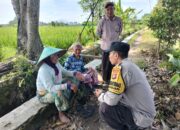Bhabinkamtibmas Dukung Petani Labuapi Wujudkan Ketahanan Pangan