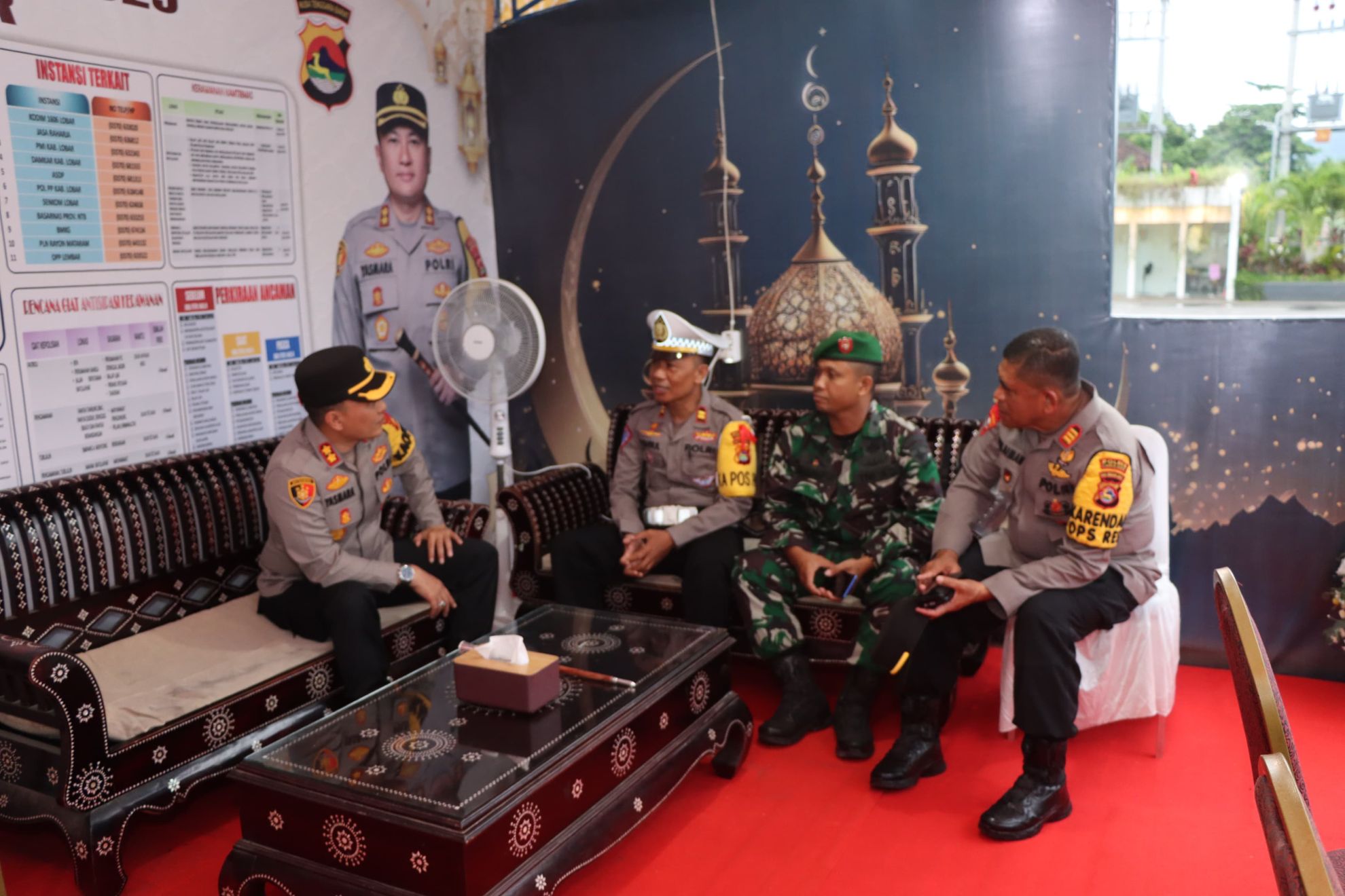 Pengamanan Lebaran: Kapolres Pastikan Pospam Batulayar Siap Bertugas
