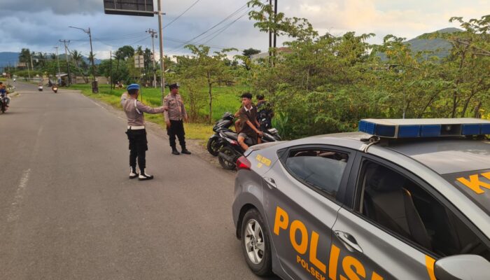 Polsek Kediri Intensifkan Patroli Ramadan, Cegah Balap Liar & Kejahatan