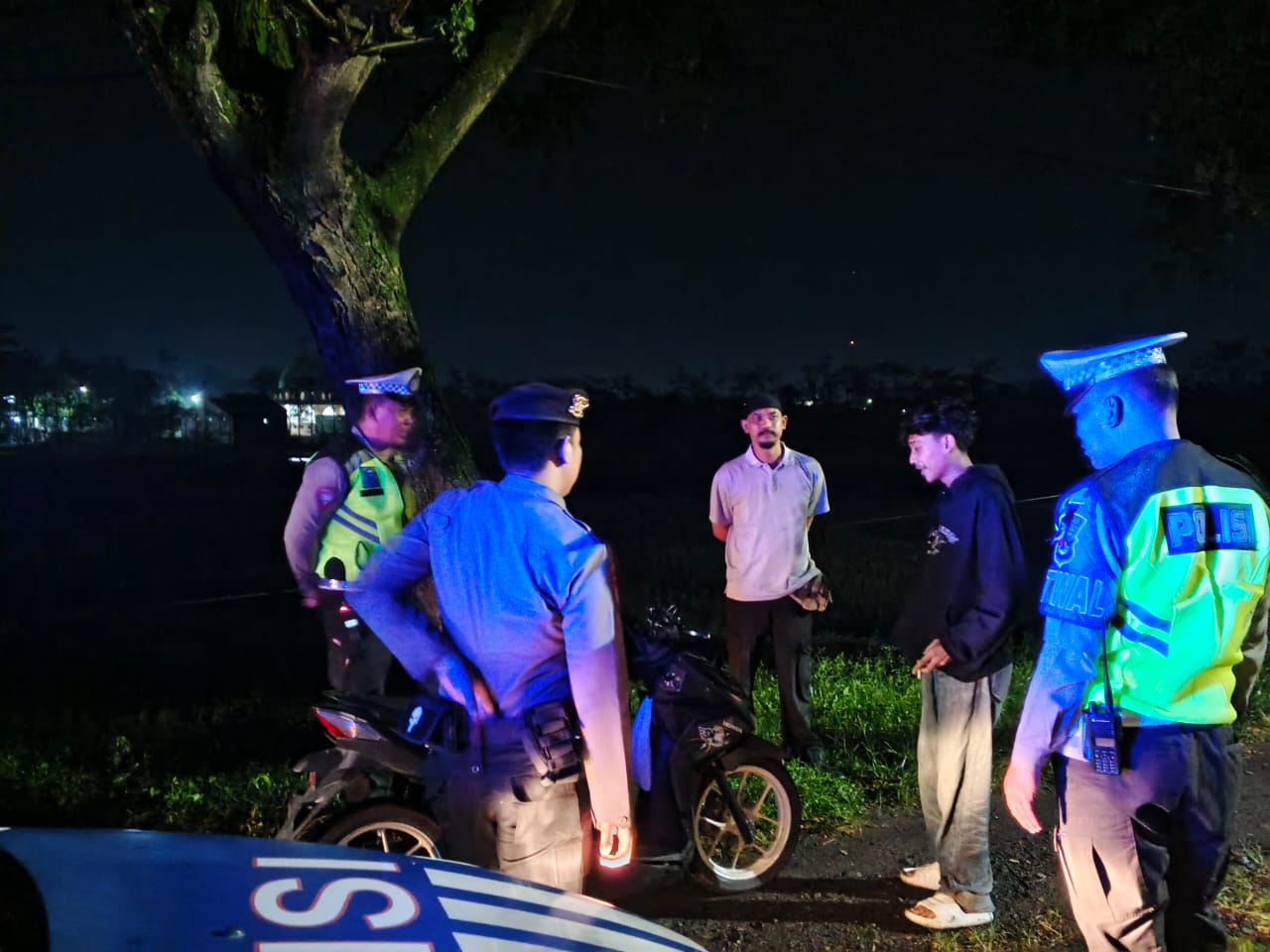 Operasi Ketupat 2025: Patroli Ketat, Balap Liar di Gerung Ditindak