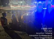 Jamin Kenyamanan di Bulan Ramadhan, Sat Sabhara Polres Sumbawa Barat Tingkatkan Patroli Malam Hari