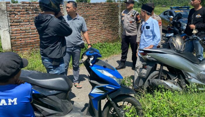 Penemuan Motor Curian di Kediri Berkat Laporan Cepat Warga
