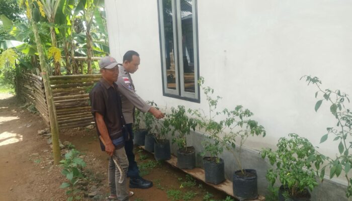 Sinergi Bhabinkamtibmas dan Warga Dukung Ketahanan Pangan di Lombok Barat