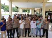 Polres Lombok Tengah Gelar Silaturahmi Dengan Mitra Humas.