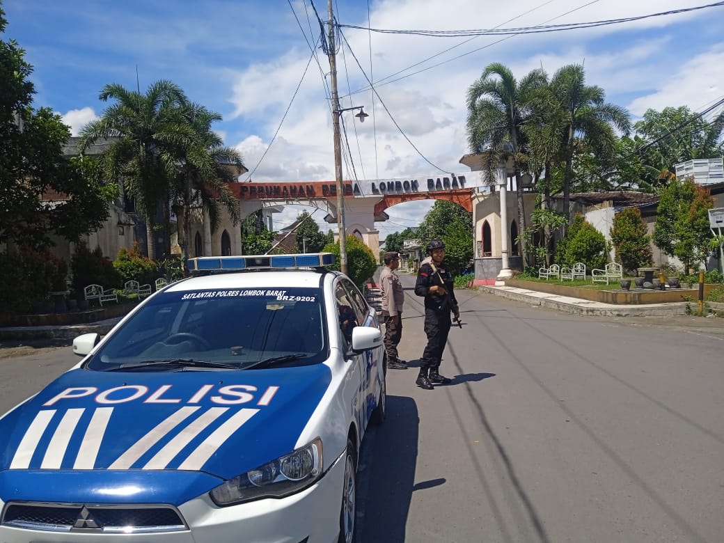 Kondusif Pasca Idul Fitri, Polisi Lombok Barat Tingkatkan Kewaspadaan