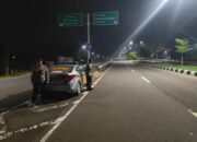 Polsek Kediri Gelar Patroli Blue Light Cegah Kriminalitas dan Balap Liar