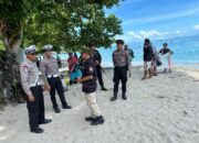 Libur Lebaran Senggigi Aman, Patroli Intensif Polisi Jaga Kamtibmas