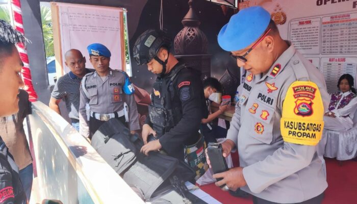 Polres Lombok Barat Perketat Disiplin Anggota Operasi Ketupat