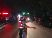 Respons Cepat Polres Lombok Barat Atasi Konsleting Listrik di Lembar