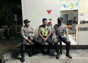 Patroli Malam Polsek Lembar Jaga Pelabuhan Tetap Aman