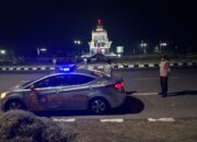 Polsek Kediri Intensifkan Patroli Blue Light Cegah Kriminalitas di Jalur BIL
