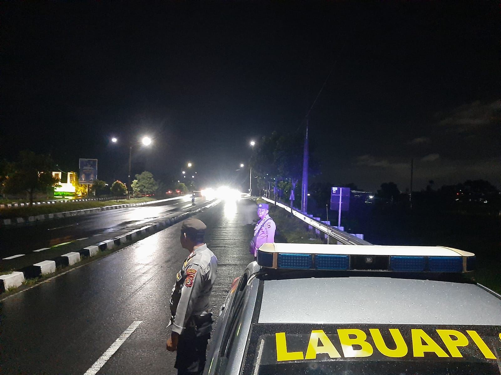 Polsek Labuapi Intensifkan Patroli, Kejahatan Ditekan