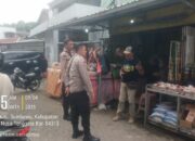 Polsek Sumbawa Gencar Himbau Pencegahan Premanisme di Pasar dan Pusat Perbelanjaan