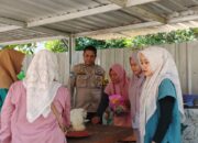 Bhabinkamtibmas Menala Dampingi Puskeswan Lakukan Vaksinasi Hewan Peliharaan