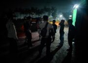 Patroli Malam Polsek Kuripan Antisipasi 3C dan Gangguan Kamtibmas