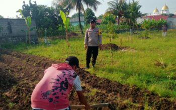 Polsek Labuapi Dukung Program Ketahanan Pangan Melalui Bhabinkamtibmas