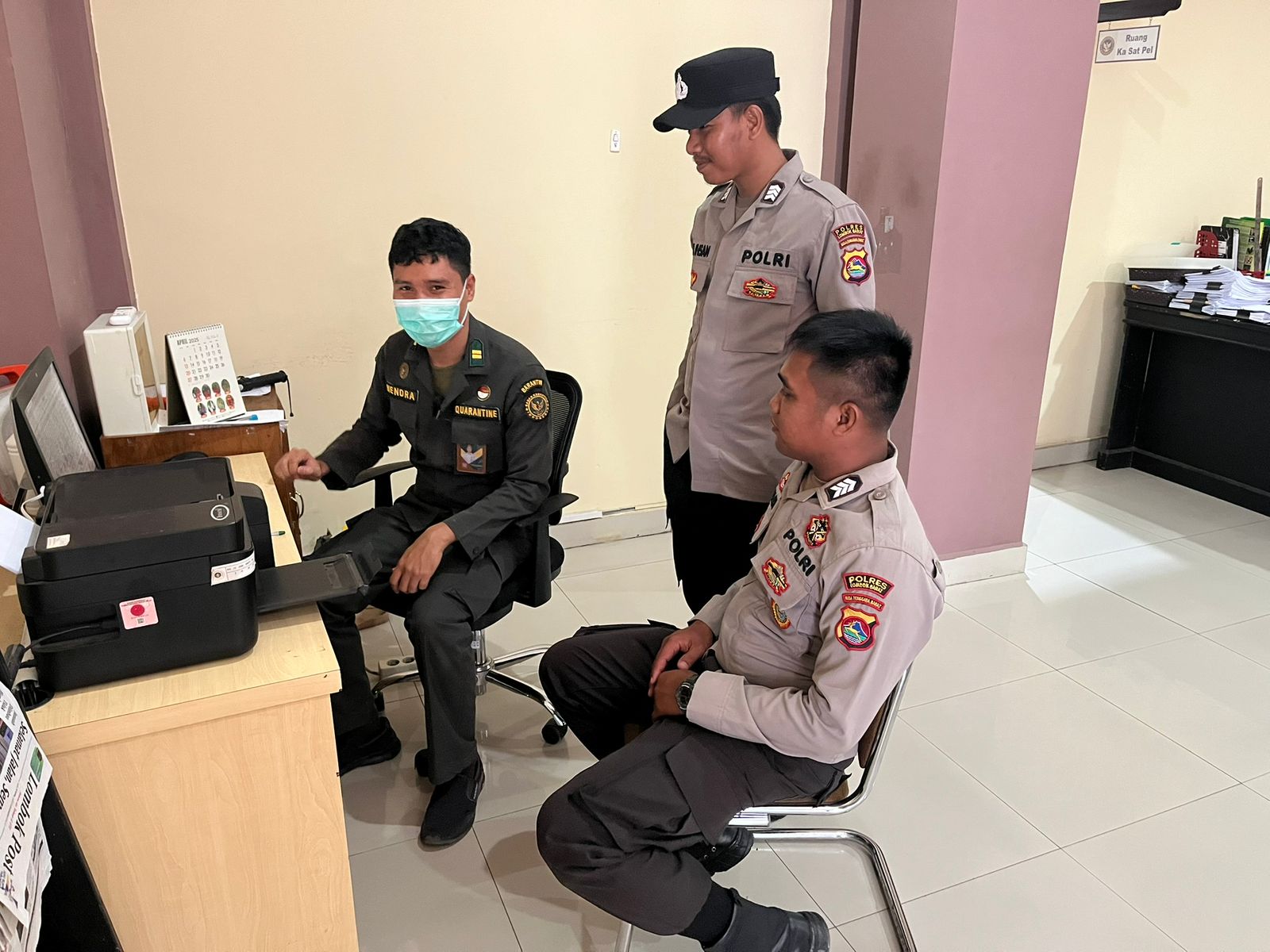 Cegah Premanisme, Polsek Lembar Perkuat Patroli di Pelabuhan