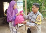 Polsek Batulayar Salurkan Bantuan Nutrisi Mantap untuk Warga Kurang Mampu