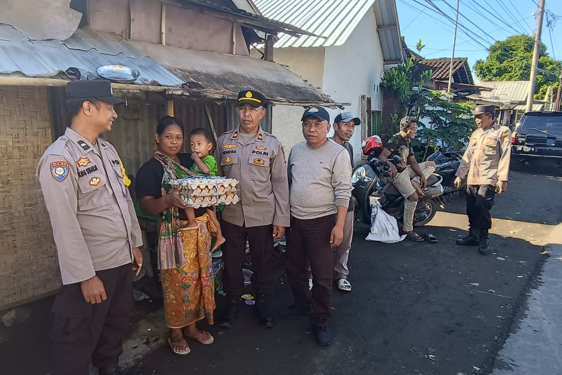 Polsek Kediri Terus Bergerak, Program Jumat Berkah Peduli Stunting Sudah Berjalan Lebih dari Dua Tahun