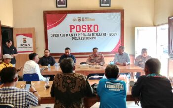 Pererat Sinergi, Kapolres Dompu Gelar Silaturahmi Bersama Insan Pers