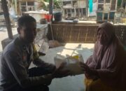 Polsek Lembar Salurkan Bantuan Nutrisi Mantap, Pererat Hubungan dengan Masyarakat