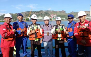 Perketat Pengawasan, Ditpolairud Polda NTB Intensifkan Patroli Laut di Sekitar Pelabuhan PT. AMNT