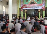 Kapolres Dompu Pimpin Dzikir dan Doa Bersama Sambut Hari Bhayangkara ke-79