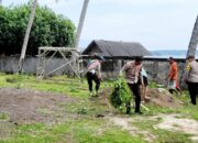 Pupuk Semangat Gotong Royong Sambut HUT Ke-79 Bhayangkara, Polsek Sanggar Menggelar Bhakti Religi