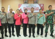Semangat Peringati Hari Bhayangkara ke-79, Polres Sumbawa Barat Gelar Donor Darah