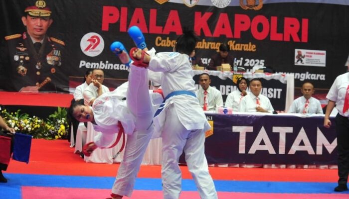 Karate Piala Kapolri 2025 Ditutup, Polda Sumut Jawara dengan Prestasi Gemilang