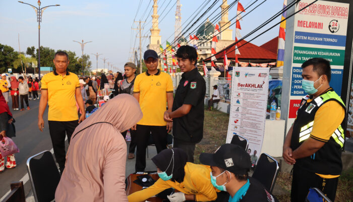 Kapolres Lombok Utara Hadiri Launching CFD di Tanjung