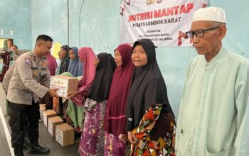 Kepedulian Polri Terwujud di Kediri lewat Bantuan Sembako Hari Bhayangkara