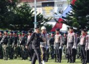 Semaraknya Upacara Hari Bhayangkara ke-79 Polres Bima Kota, Polri untuk Masyarakat Terus Bersinergi