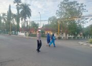 Sat Lantas Polres Bima Kota Laksanakan Rawan Pagi, Wujudkan Rasa Aman Bagi Pengguna Jalan