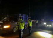 Personel Gabungan Polres Bima Kota Laksanakan Patroli KRYD Malam Minggu, Antisipasi Gangguan Kamtibmas