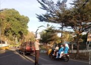 Satlantas Polres Bima Kota Gelar Rawan Pagi, Lancarkan Arus Lalu Lintas dan Cegah Kemacetan