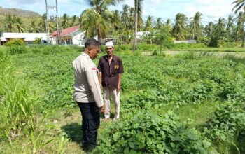 Kunjungi Petani di Sekotong, Polri Tekankan Pemanfaatan Lahan Demi Kedaulatan Pangan