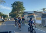 Kapolres Bima Kota Ikuti Gowes Bersama Forkopimda Bima dan Dompu dalam Rangka Festival Lakey Beach 2025