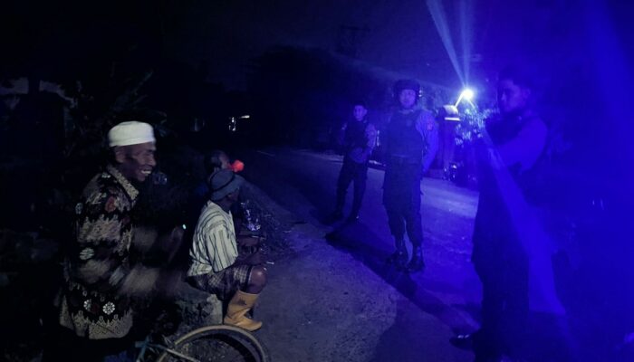 Polres Lombok Barat Intensifkan Patroli Malam di Kuripan untuk Cegah Kriminalitas