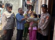 Polsek Kediri Terus Galakkan Program Peduli Stunting di Desa Kediri
