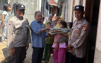 Polsek Kediri Terus Galakkan Program Peduli Stunting di Desa Kediri
