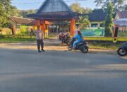 Polsek Sekongkang Gelar Giat Rawan Pagi di Titik Rawan Lalu Lintas dan Sekolah