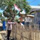 Sambut HUT RI ke-80, Polsek Jajaran Polres Bima Kota Ajak Warga Pasang Bendera Merah Putih dan Umbul-Umbul
