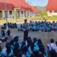 Sat Lantas Polres Lombok Utara Sosialisasikan Tertib Berlalu Lintas kepada Pelajar SMKN 1 Pemenang