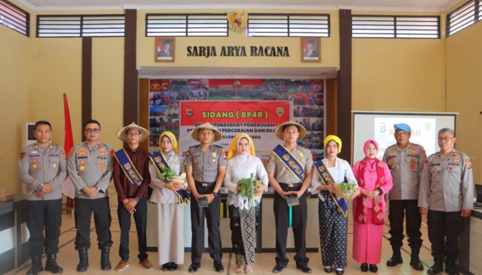 Polres Lotara Gelar Sidang BP4R: Dari Janji Pernikahan hingga Pesan Asta Cita Ketahanan Pangan