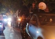 Pengeras Suara Satgas Kota Sampaikan Pesan Rukun dan Aman