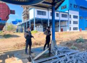 ‎ Unit Pamobvit Sat Samapta Polres Bima Kota Amankan Objek Vital PLTMG Bonto Bima