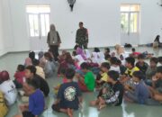 Tanam Disiplin dan Nasionalisme, Babinsa Ajak Anak Sekolah Rakyat Berkarya