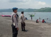 Antisipasi 3C, Polsek Lembar Gencarkan Patroli Wisata Pantai Cemare