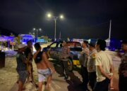Patroli Blue Light Polsek Rasanae Barat, Cegah dan Tangkal Potensi Gangguan Kamtibmas di Wilayah Hukum Polres Bima Kota